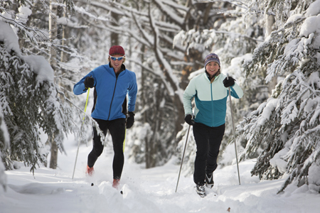 Minnesota Resorts winter cross country skiing