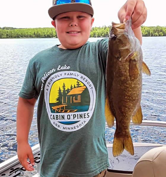 Fishing at Cabin O’Pines Resort