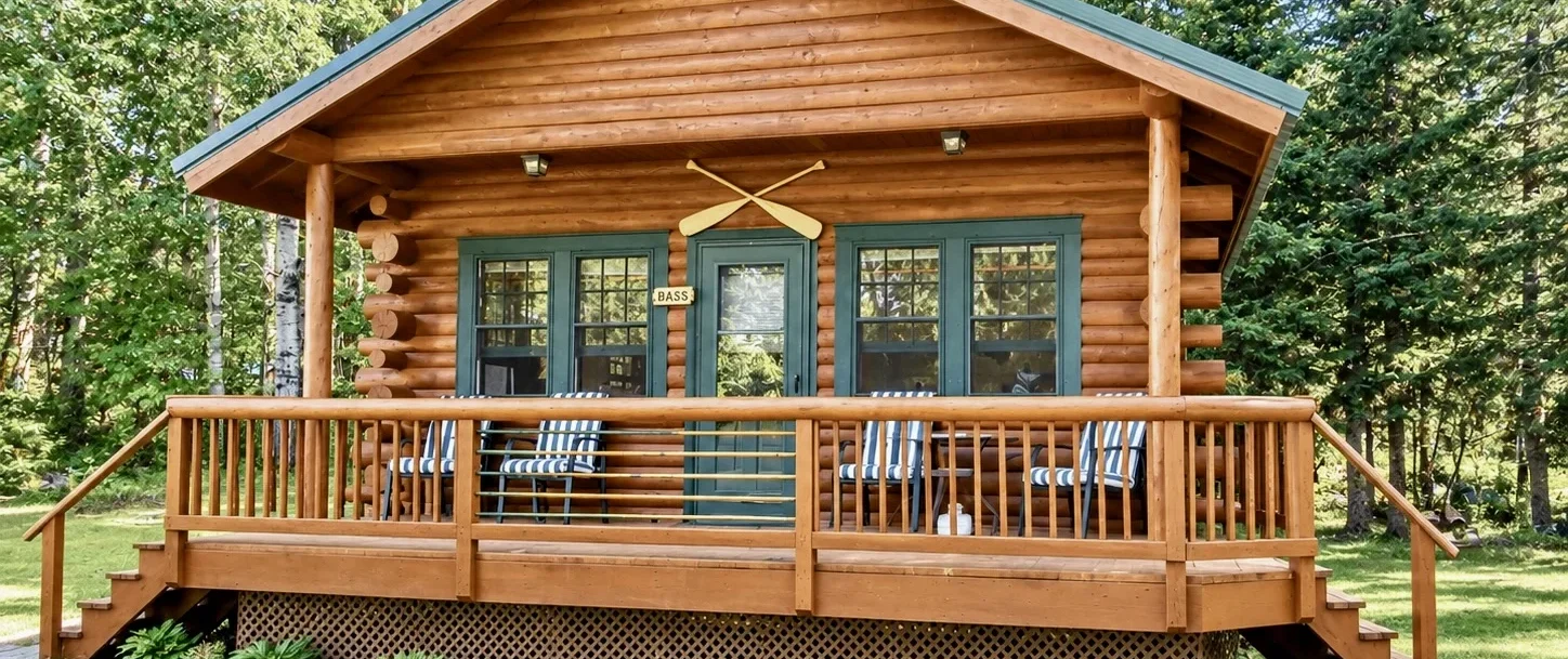 Log Cabin with Porch